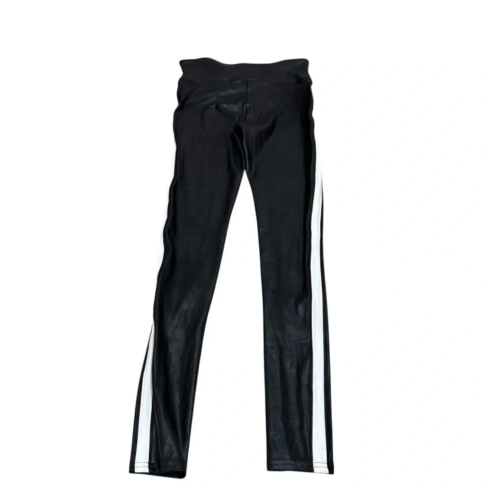 Spanx faux leather tummy control leggings - Picture 4 of 6